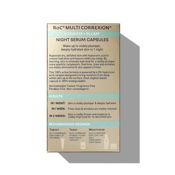 🩵🆕🩵 ROC SKINCARE Hydrate + Plump Serum Capsules - Picture 7 of 8